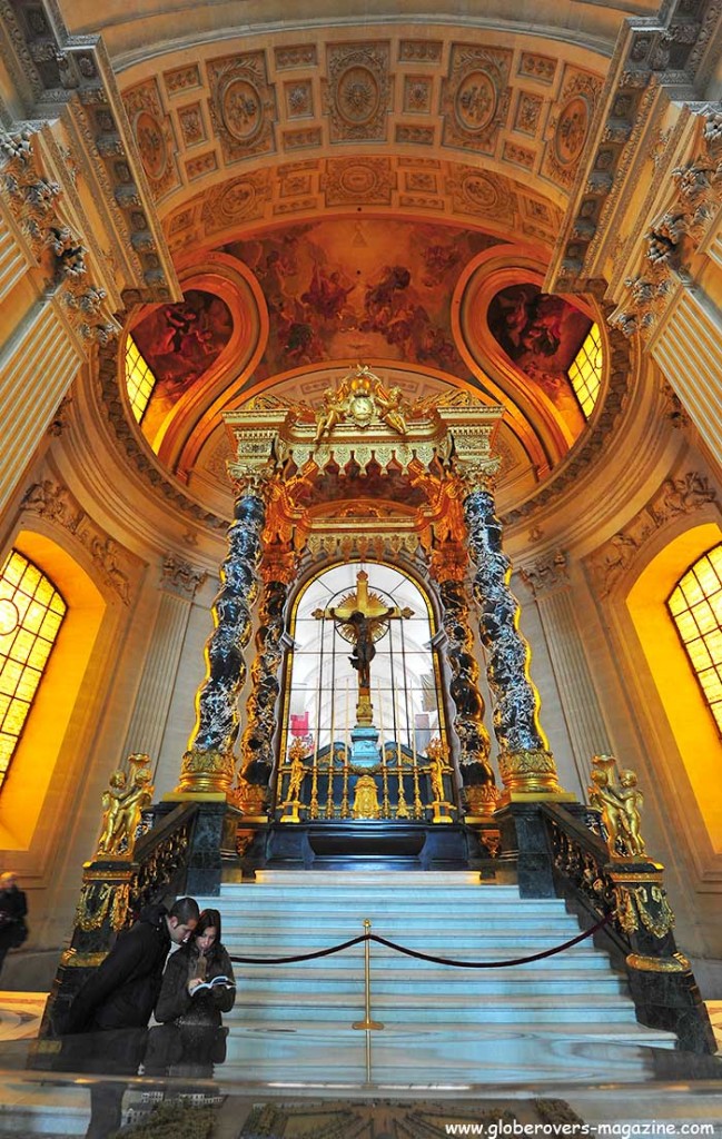 Église Saint-Louis des Invalides next to the Cathédrale Saint-Louis des Invalides at Les Invalides, Paris, FRANCE