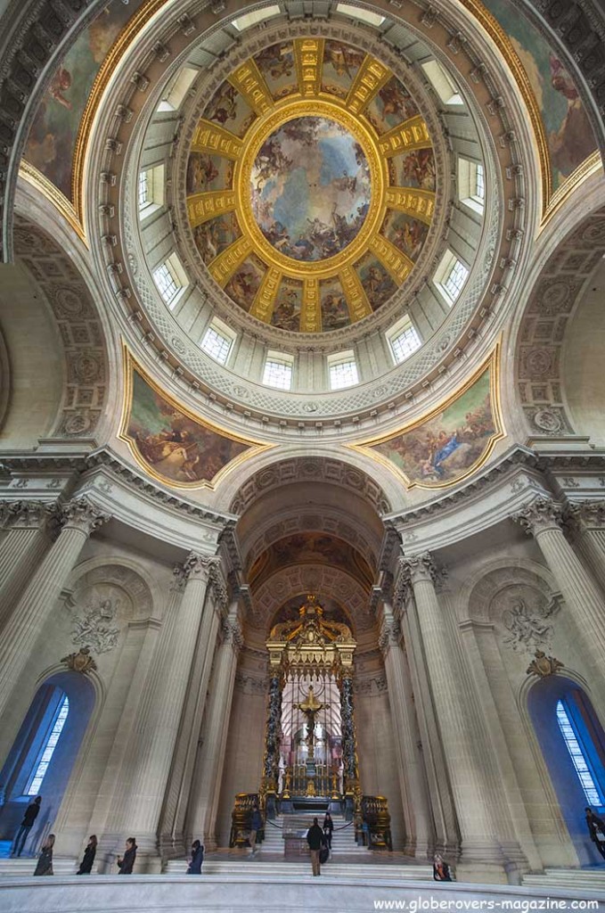 Église Saint-Louis des Invalides next to the Cathédrale Saint-Louis des Invalides at Les Invalides, Paris, FRANCE