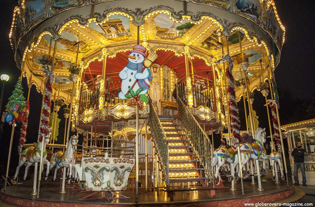 Eiffel Tower Carousel, Paris, FRANCE