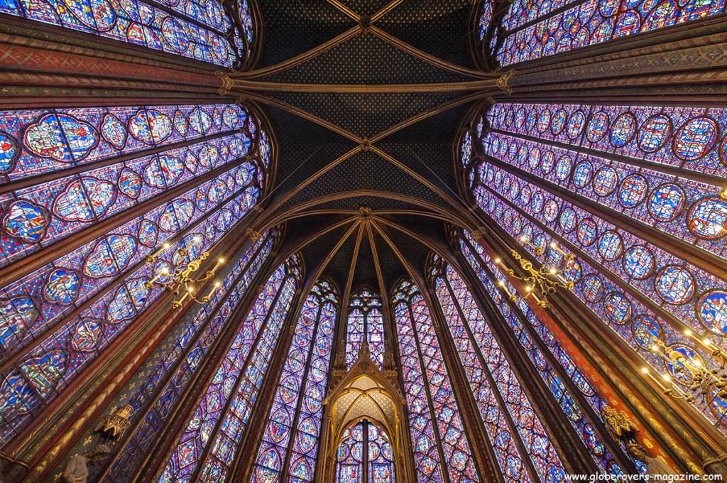 Sainte Chapelle on Île de la Cité, Paris, FRANCE