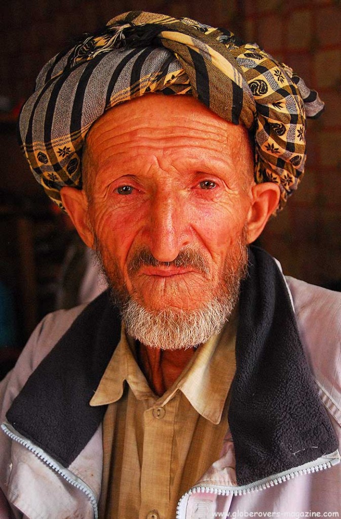 Portraits - Old man in Village of Shughnan, Afghanistan