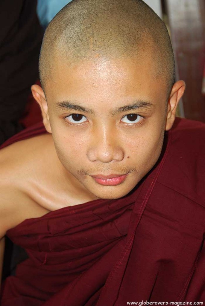 Portraits - Monk tt Pa-Auk-Taw-Ya Monastery south of Mawlamyaing, Myanmar