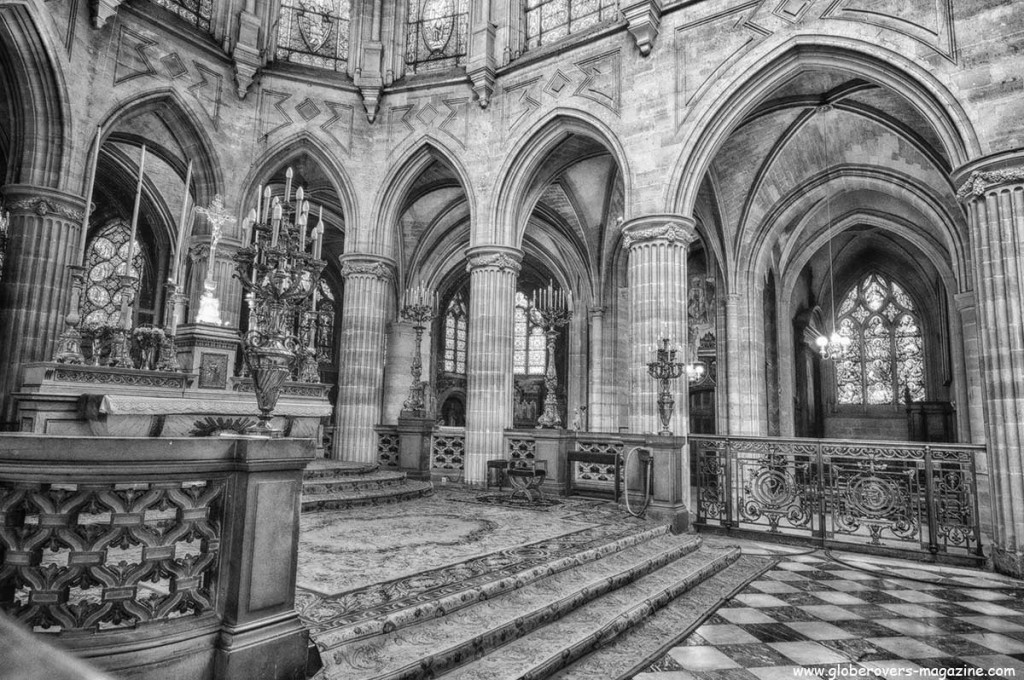 Saint-Germain of Auxerrois Church near Louvre Museum, Paris, FRANCE