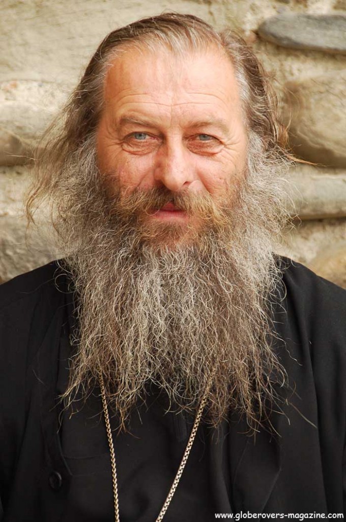 Portraits - Monk, Sveti-Tskhoveli Cathedral, Mtskheta, Georgia