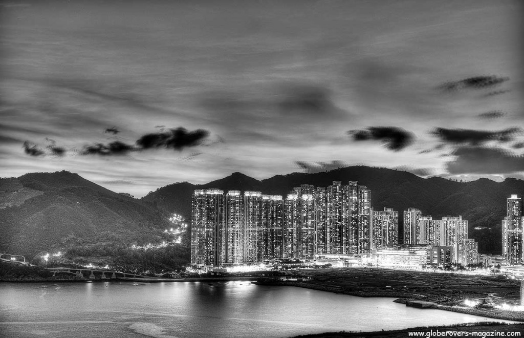 Tiu Keng Leng as seen from Lohas Park, the New Territories, HONG KONG