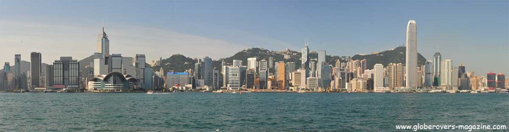 Hong Kong Island viewed from the Kowloon side