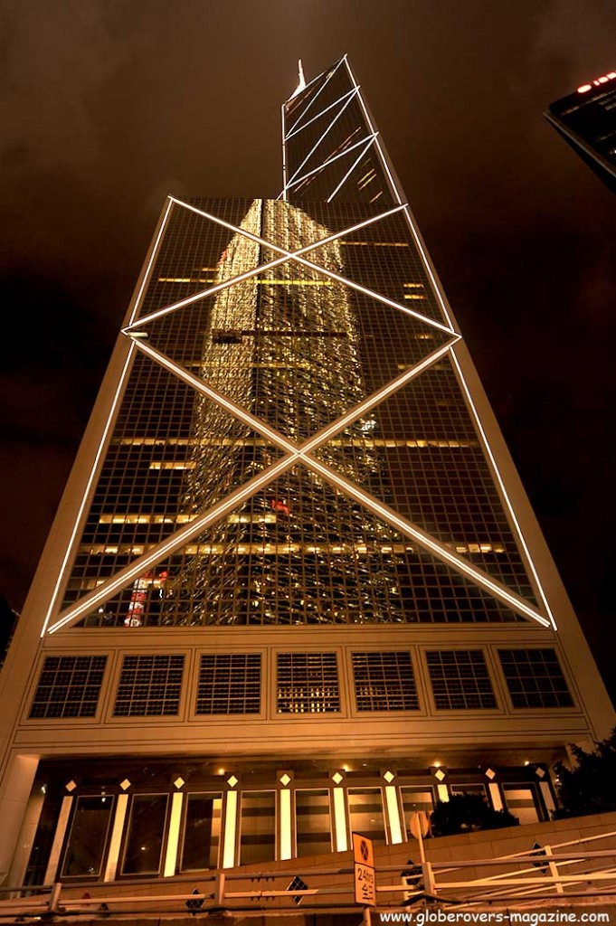 Bank of China (72 floors, completion in 1990), Admiralty, Hong Kong Island