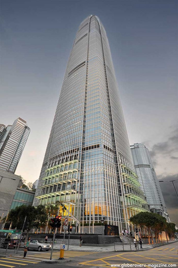 Two International Finance Centre (88 floors, completion in 2003), Central, Hong Kong Island