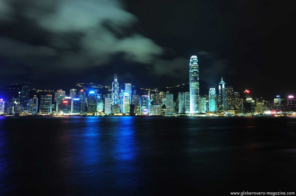 Hong Kong Island viewed from the Kowloon side