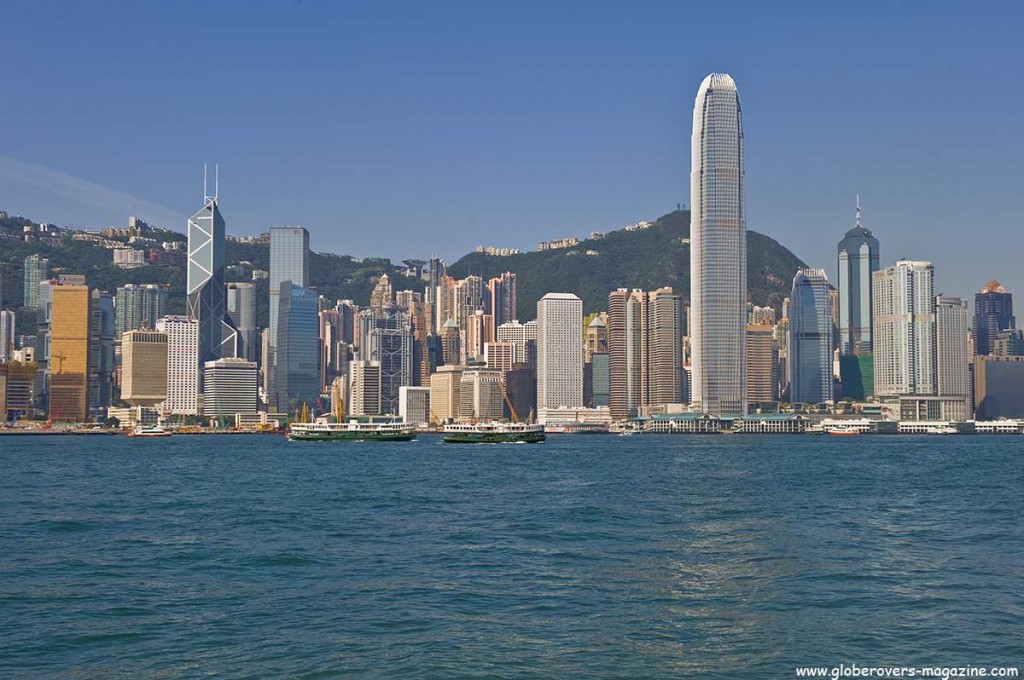 Hong Kong Island viewed from the Kowloon side