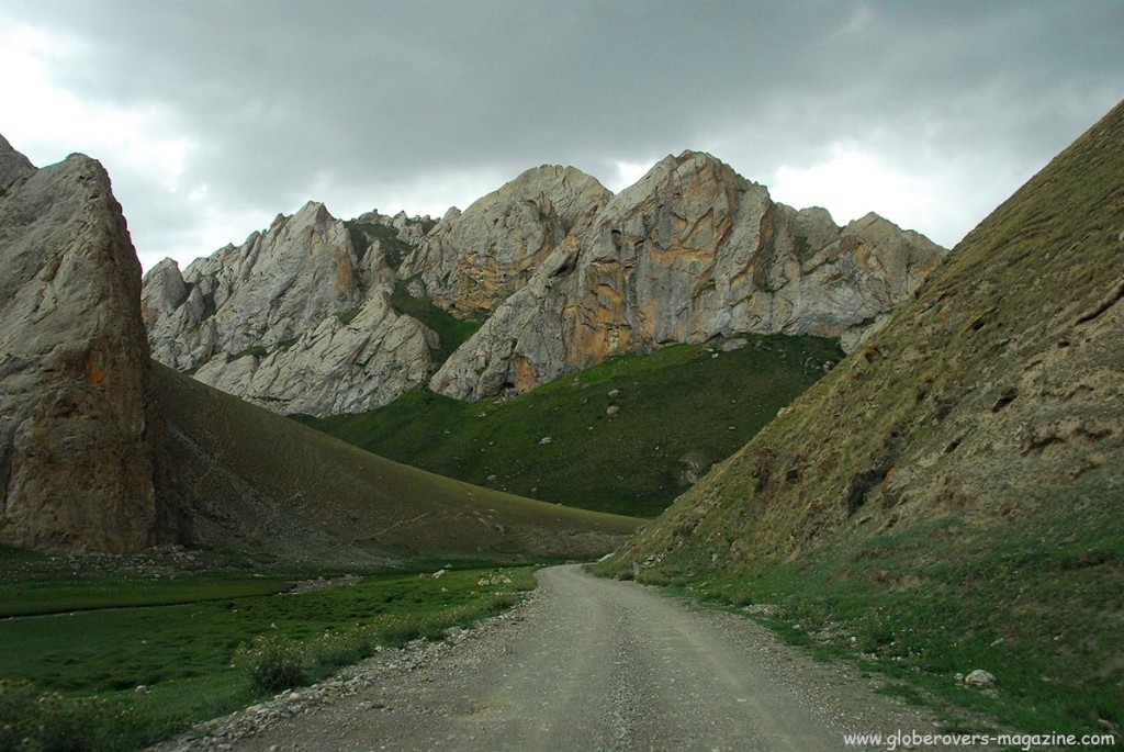 The stunning scenery near Tash Rabat, Kyrgyzstan