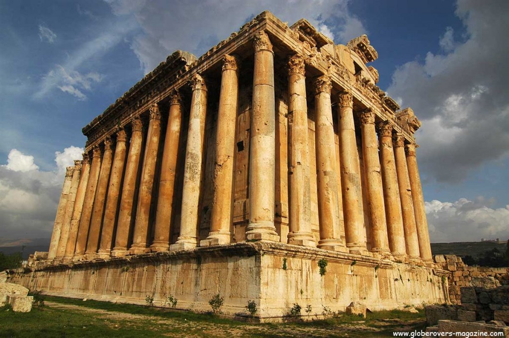 Temple of Bacchus, Baalbek, Lebanon