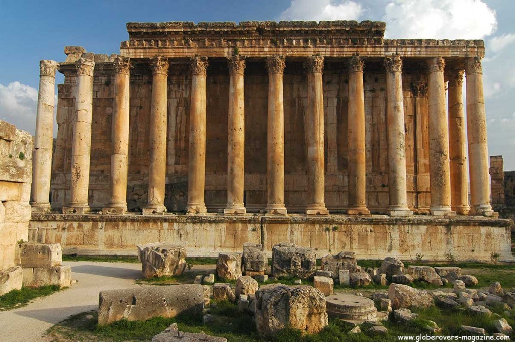 Temple of Bacchus, Baalbek, Lebanon