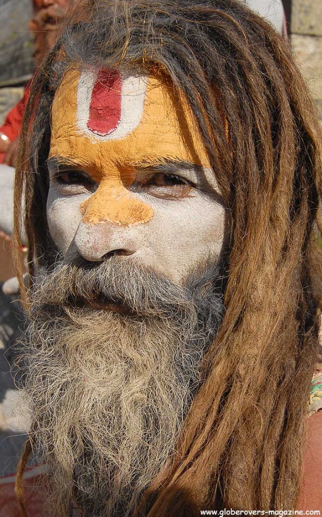 Portraits - Sadhus (holy man), at the Bagmati River, Pashupatinath, Kathmandu Valley, NEPAL
