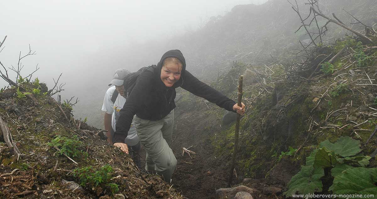 Climbing Volcán Concepción, Ometepe Island, Lake Nicaragua, Nicaragua