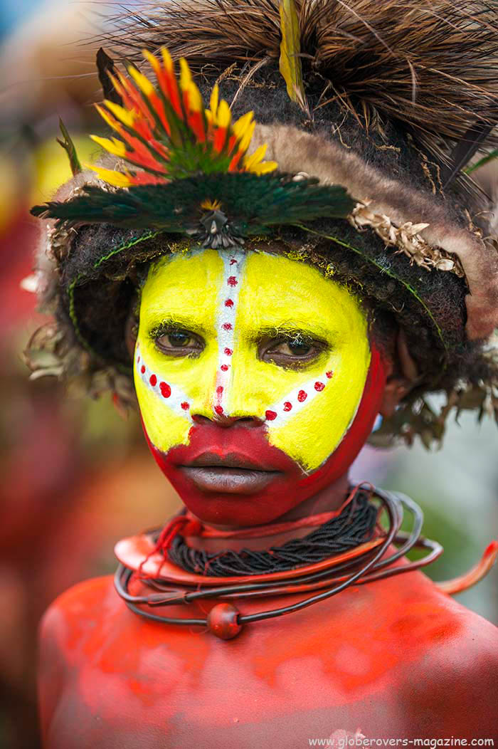Hela Wikman Koroba Singsing Group, 2014 Goroka Festival. Papua New Guinea