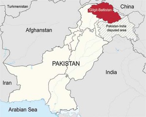 GILGIT-BALTISTAN map