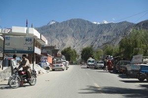 North of Gilgit towards the Hunza Valley