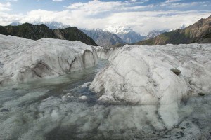 Minapin Glacier at Rakaposhi Base Camp