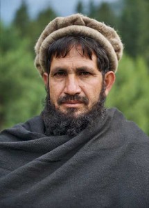 A resident at Fairy Meadows