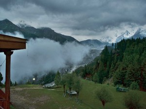 Around Fairy Meadows with a view over Raikot Glacier