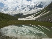 Minapin Glacier at Rakaposhi Base Camp, Hunza Vallay, PAKISTAN