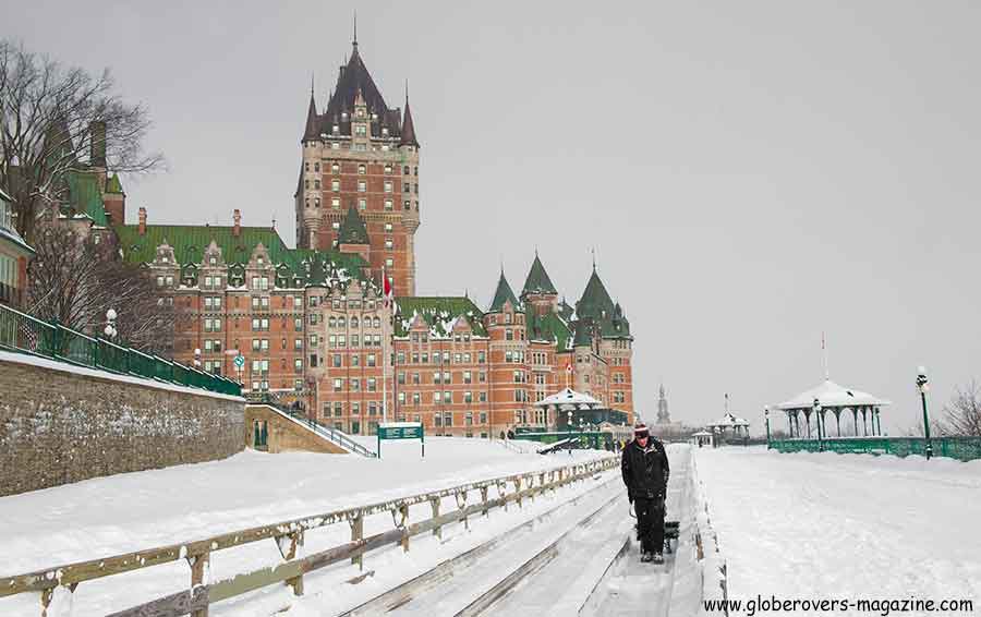 Fairmont Le Chateau Frontenac, Quebec, Canada