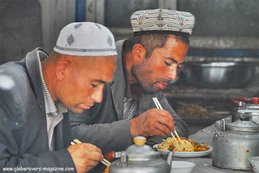 Xinjiang-China-Uyghurs--food-Globerovers Magazine