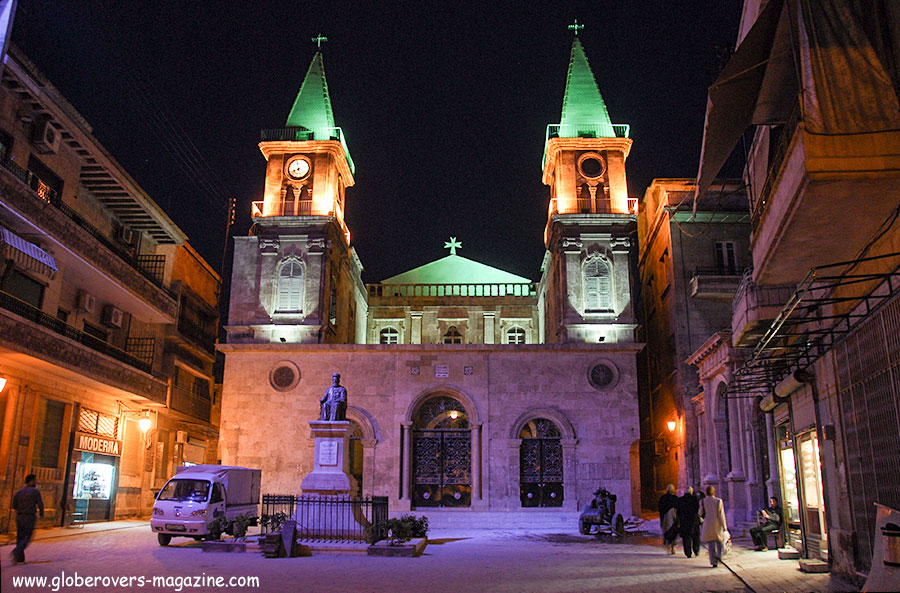 Saint Elias Cathedral is a Maronite church, Aleppo, Syria