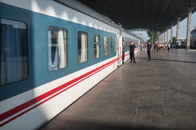 train, north korea