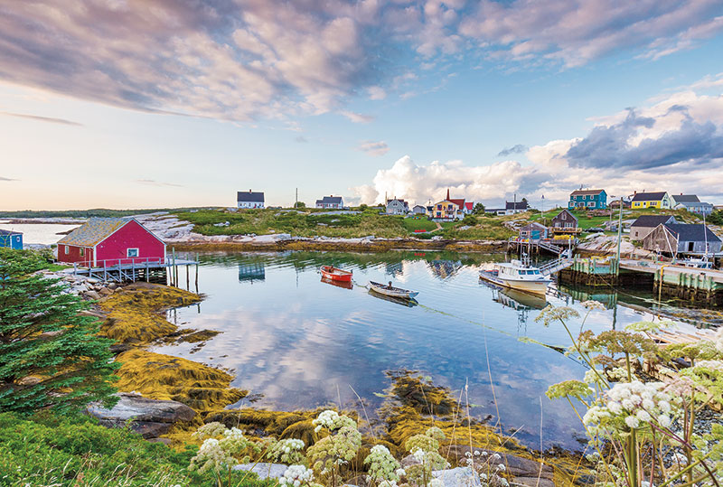 peggy's cove, nova scotia, canada, travel