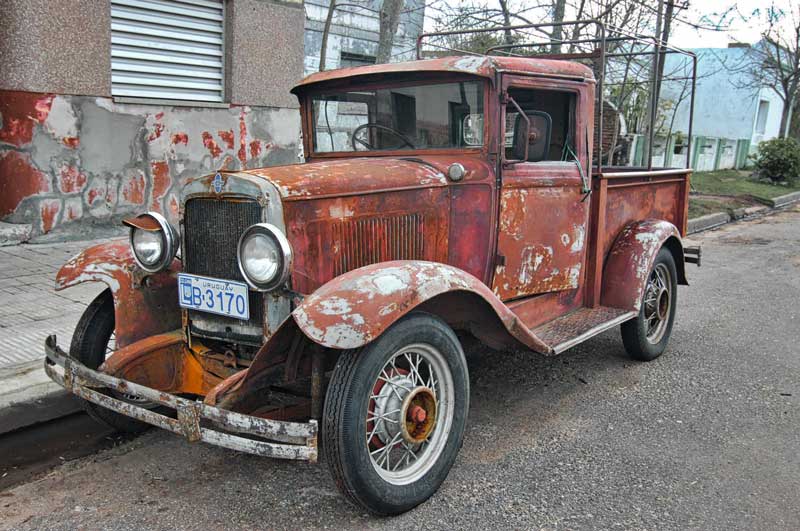 vintage cars, Uruguay