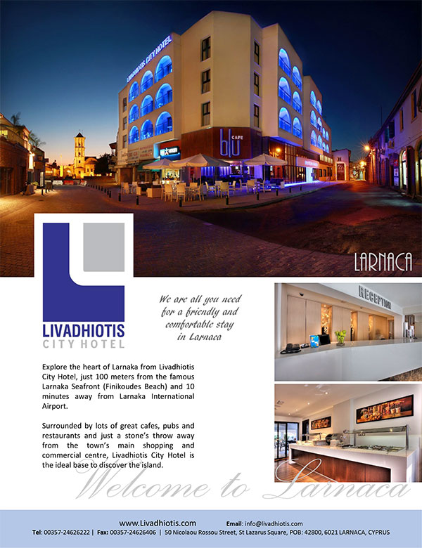 Cyprus Larnaca Livadhiotis Hotel