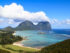 Mounts Lidgbird and Gower from Kims Lookout, Lord Howe Island.