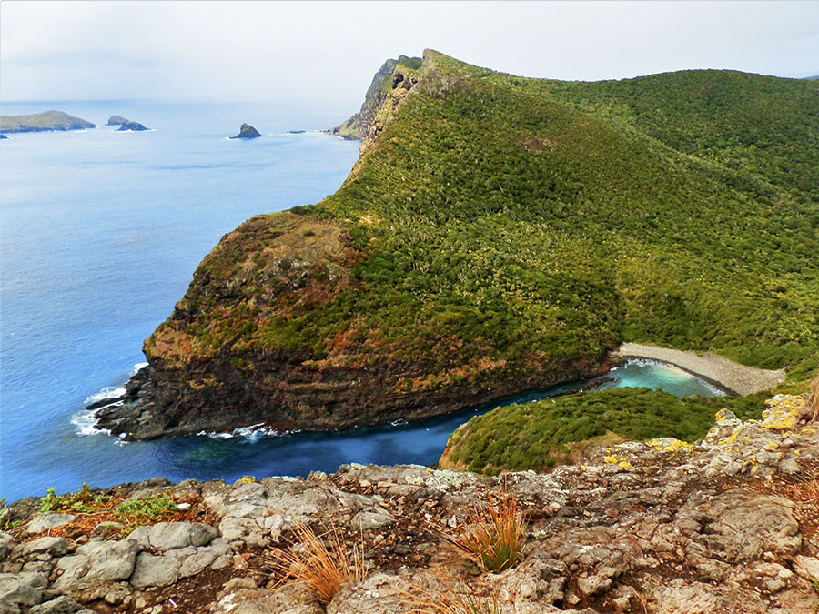 Northern Cliffs from Mt. Eliza, Lord Howe Island.