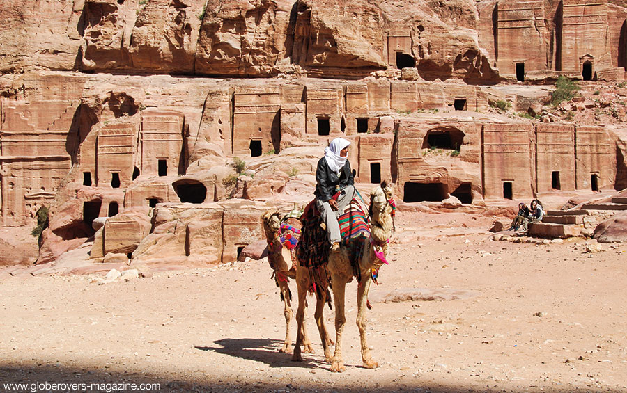 The royal tombs, Petra, Jordan