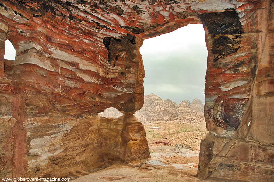 The outskirts of Petra, Jordan