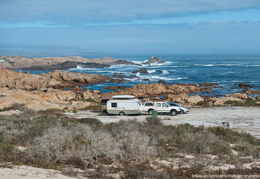 Tietiesbaai is popular among campers.