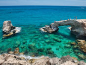 Monachus Arch, Ayia Napa, Cape Greco, Republic of Cyprus.