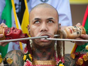 Nine Dragon Gods Festival Phuket Thailand