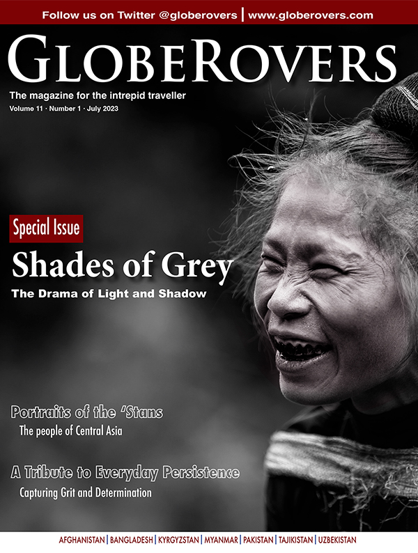 GlobeRovers Travel Magazine July 2023 Black and White